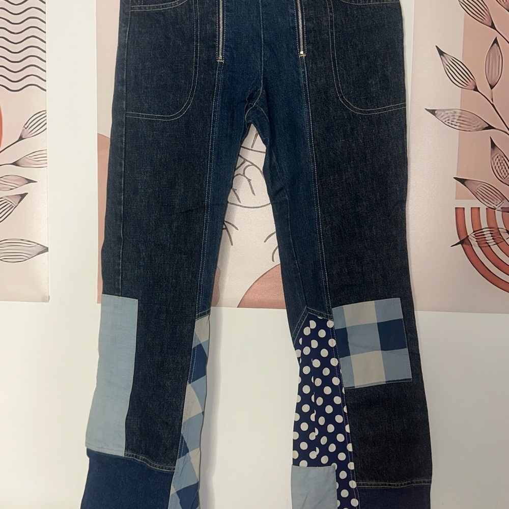 Castelbajac Patchwork Denim Jeans